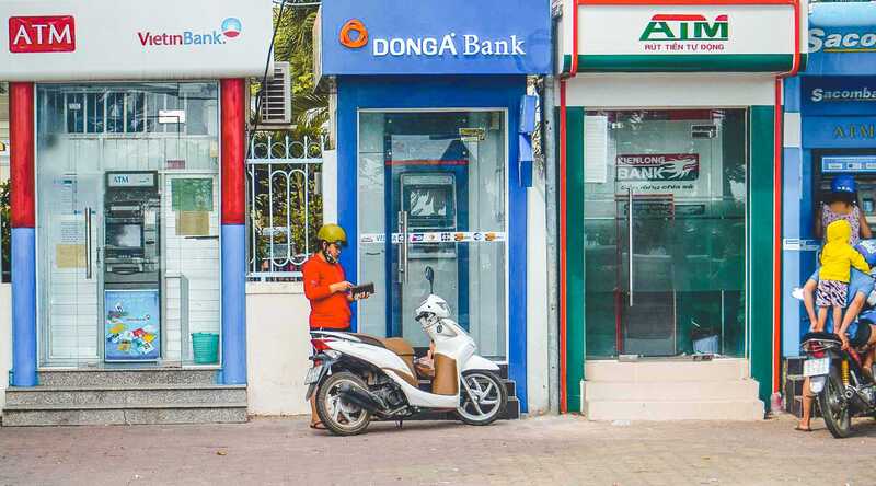 easy to use atms - one of the good and bad things in vietnam