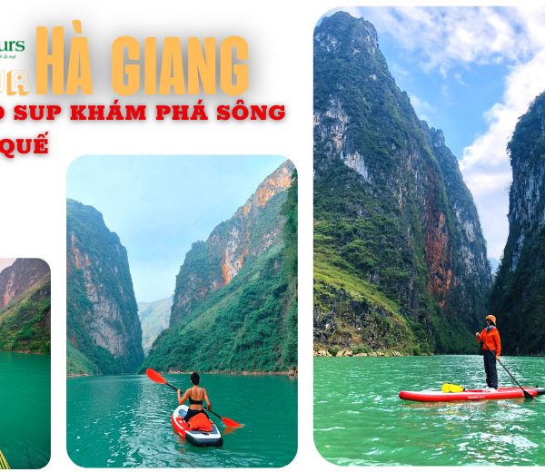 Tour trekking cheo sup song nho que