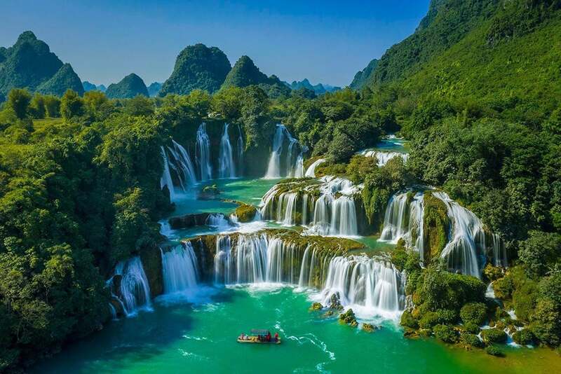 ban gioc waterfall the beauty of nature