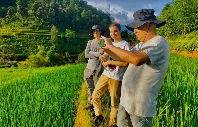 hiking in mu cang chai vietnam