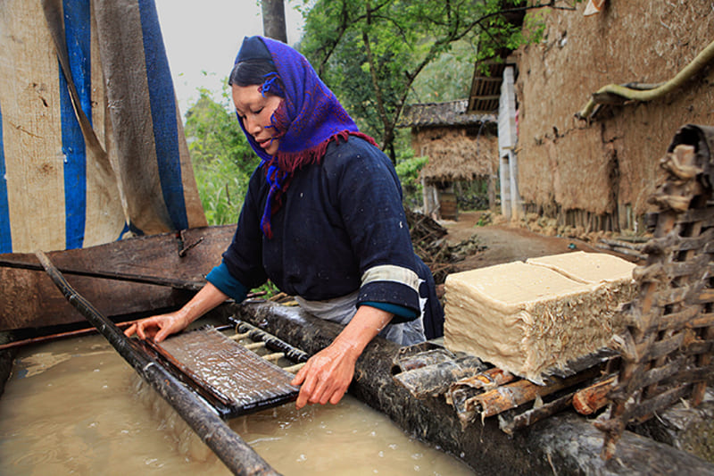 paper making village